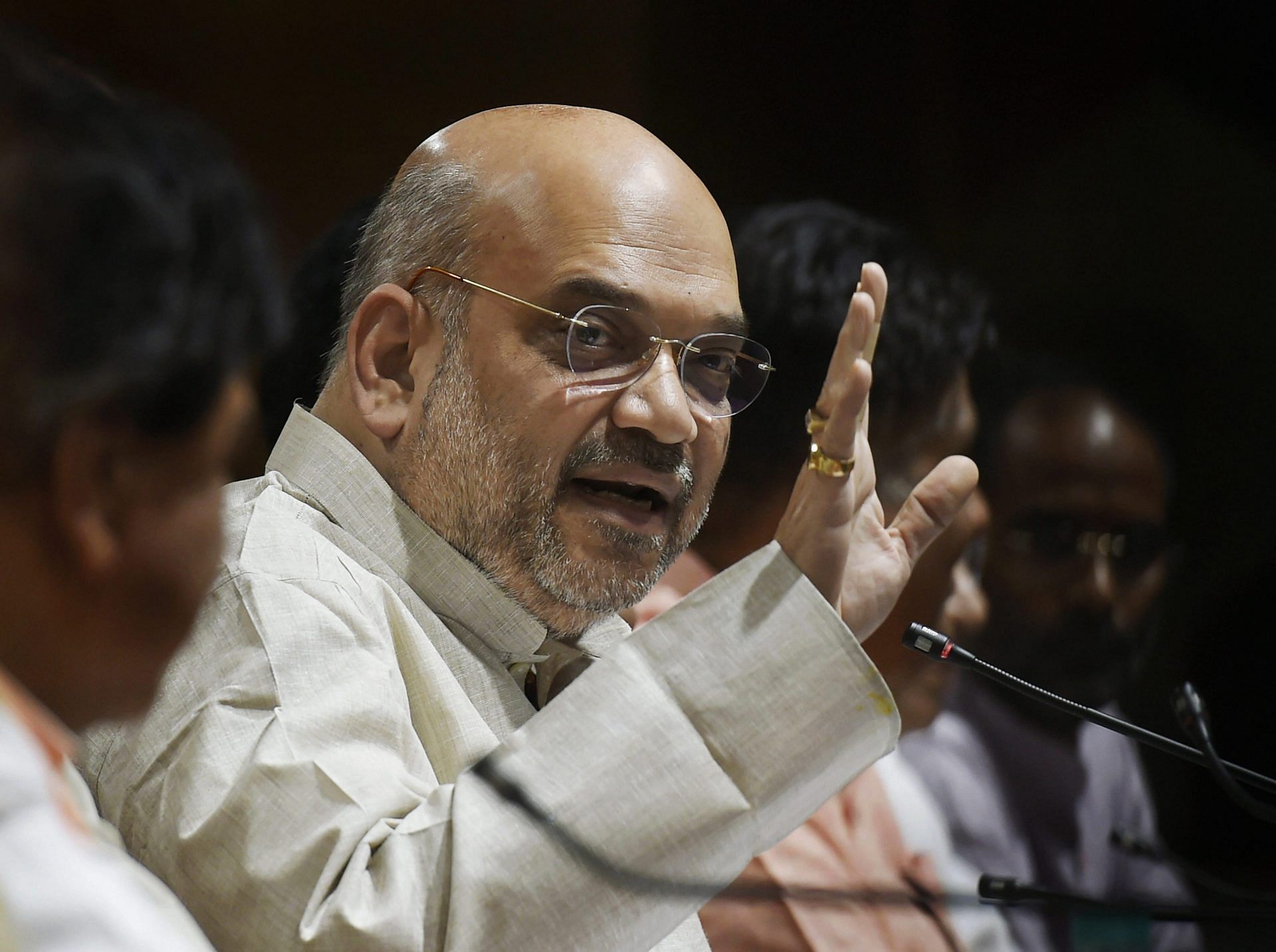 Amit Shah Hails Modi Govts Rural Outreach Schemes Unveils 4 Year