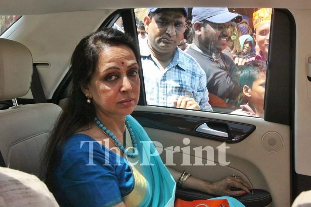 Politics In Photos Actor Turned Politician Hema Malini Campaigns In