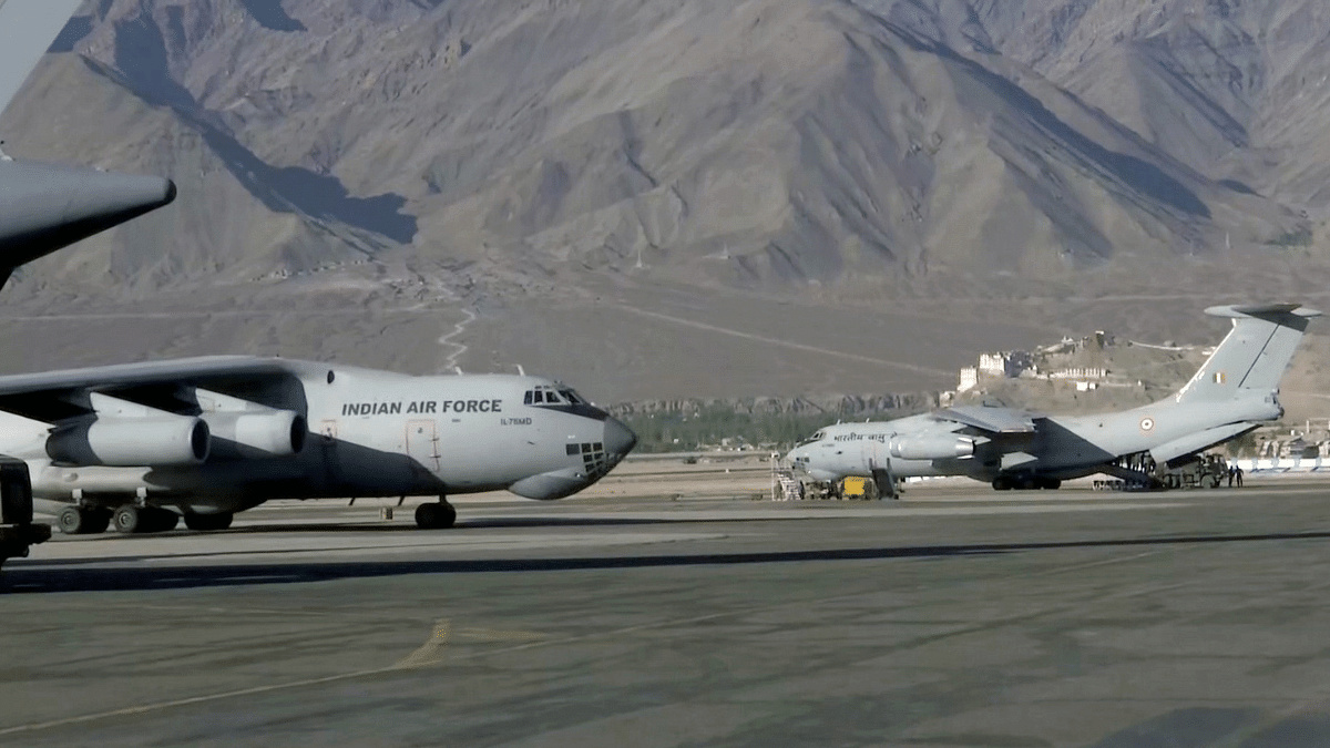 With An Eye On China IAF Expands Taxi Track At Leh Airport New