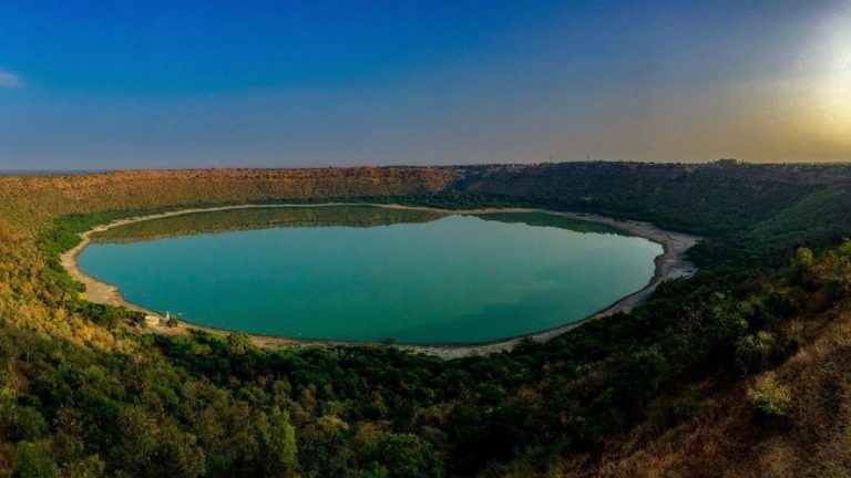 The Maha crater