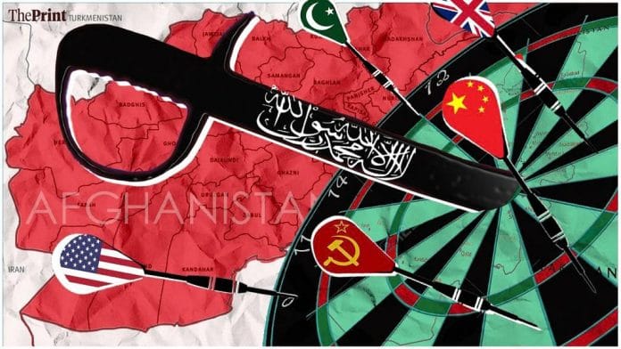 The article's themes of strategic overreach, the historical failures of powerful nations in Afghanistan, and the potential consequences forPakistan.Representational image| Illustration by Soham Sen| ThePrint