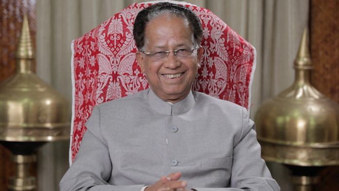 Former Assam chief minister Tarun Gogoi