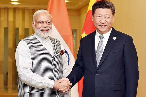 Prime Minister Narendra Modi with China's Xi Jinping