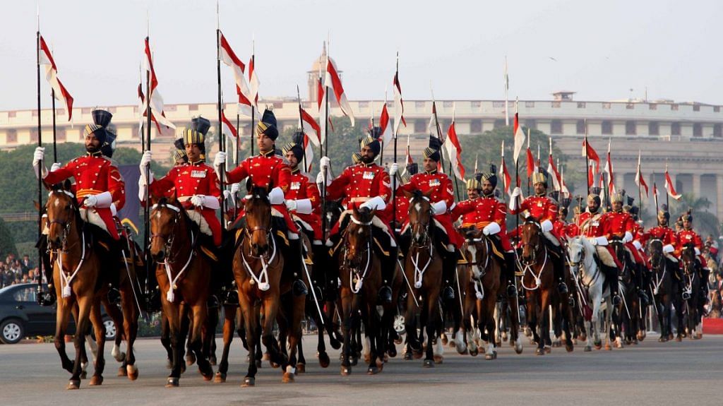 Representative image | File photo of Beating the retreat ceremony | Source: Ministry of Defence