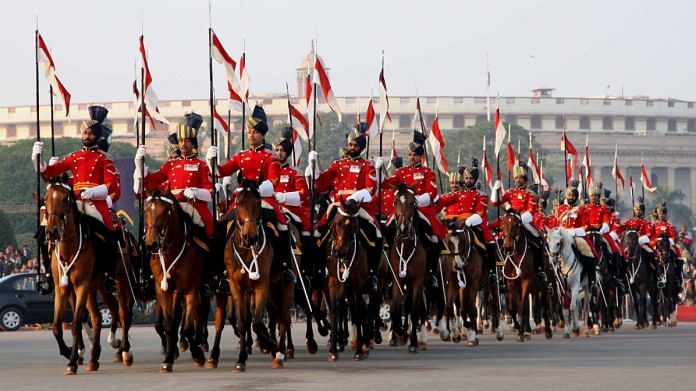 Representative image | File photo of Beating the retreat ceremony | Source: Ministry of Defence