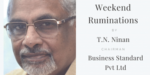 A picture of TN Ninan, chairman of Business Standard Private Limited