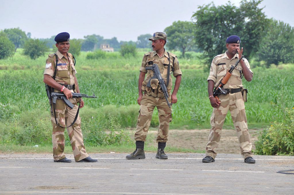 CISF jawans deployed at Rohtak | Nayanika Chatterjee/ ThePrint