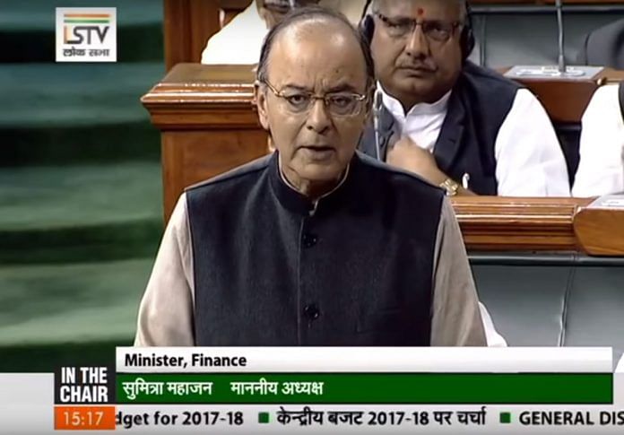 Union Budget presented by Arun Jaitley, Minister of Finance