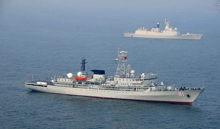 No confrontation or warning shots at Chinese warships near Maldives: Indian Navy