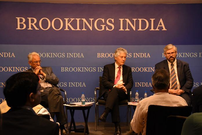 Brookings India discussion on six nation survey : P.S.Raghavan, Stephen Smith and Gordon Flake