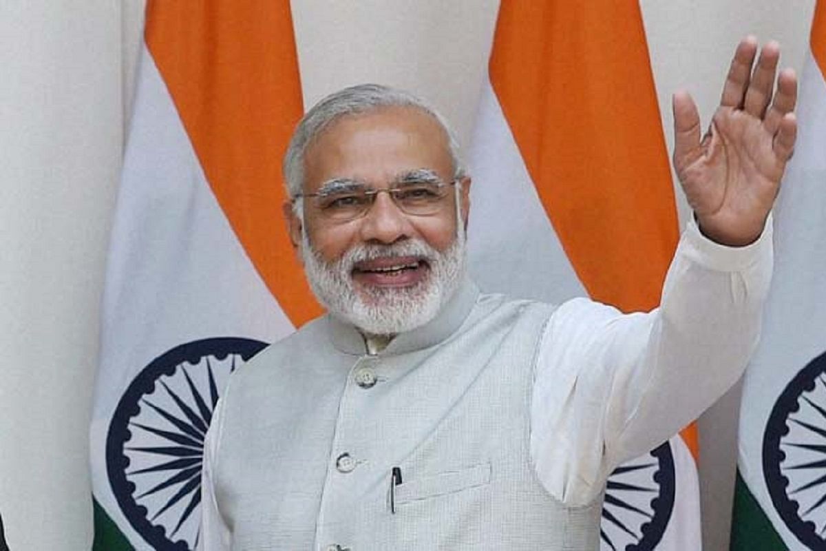 Latest news on General Elections 2014 | ThePrint.in Modi waving at the audience