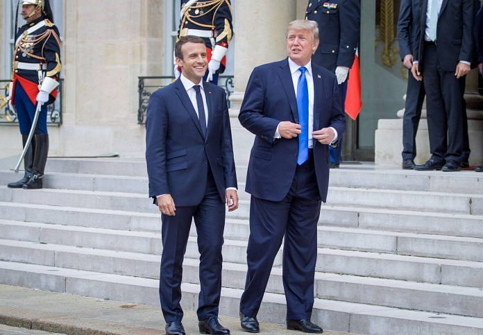 Donald Trump was so impressed by what he saw in France that he wants a similar event in the U.S. on 4 July