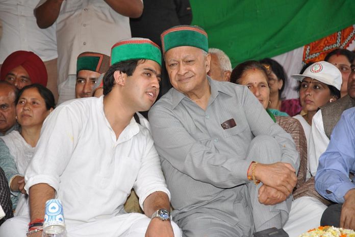 Dynasty to the fore in Himachal: Virbhadra’s son not the only one rising