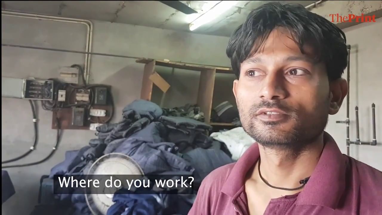 Worker in Ludhiana garment unit speaks about unemployment in the