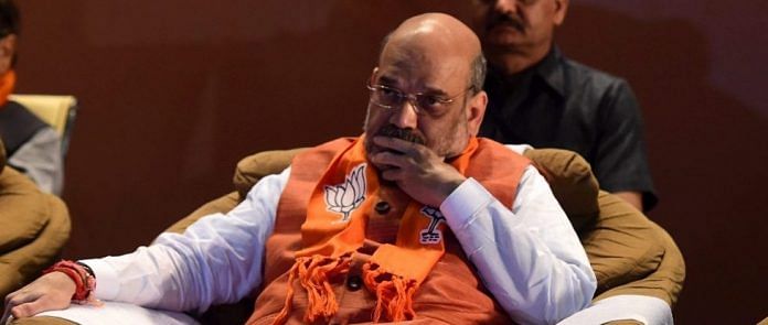 BJP president Amit Shah had predicted 130 seats for his party in the Karnataka elections, while the party managed to secure 104 only | PTI