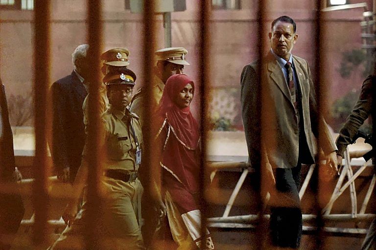 Hadiya wants freedom and her husband. Only gets to go back to college