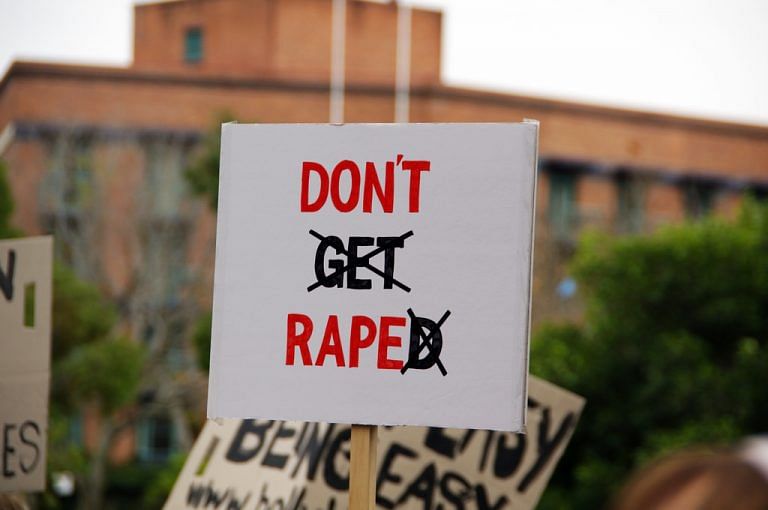 Our system considers anything less than rape a ‘frivolous allegation’
