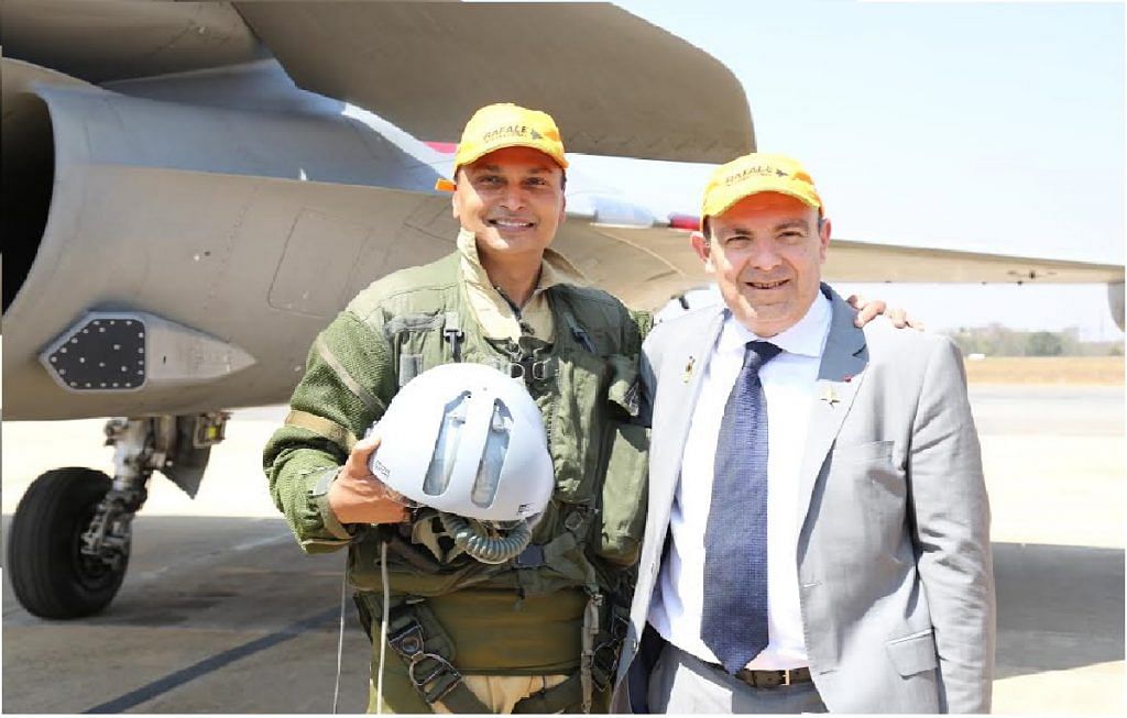 Eric Trappier, Chairman, Dassault Aviation and Anil Ambani, Chairman, Reliance Group | Official release from Reliance Group and Dassault Aviation Incorporate