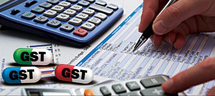A representational image on GST filing