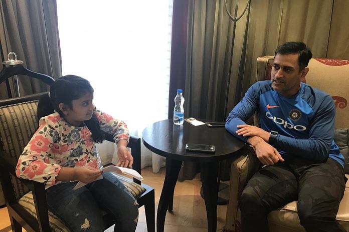 M.S. Dhoni’s message on Children’s Day: Enjoy life, be naughty, but say no to bullying