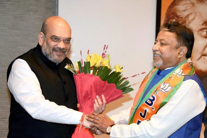 The BJP has brought in Mukul Roy into the party to strengthen it ahead of upcoming polls.