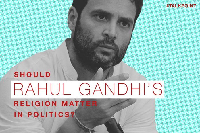 A graphic showing Rahul Gandhi