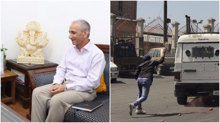 FIRs against Kashmir stone-pelters to be withdrawn on Dineshwar Sharma’s advice