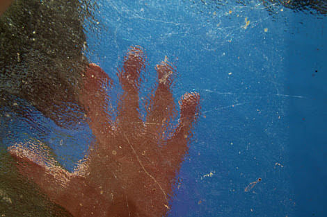 underwater hand