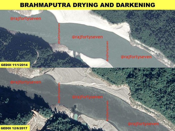 Darkening Brahmaputra