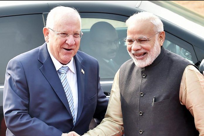 Modi and Israel President