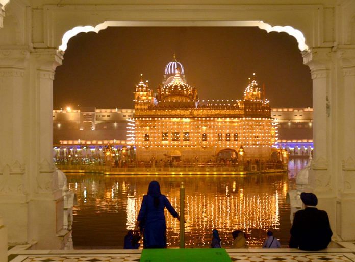 A view of the Golden Temple (representational image) | Photo by Sameer Sehgal/Hindustan Times via Getty Images