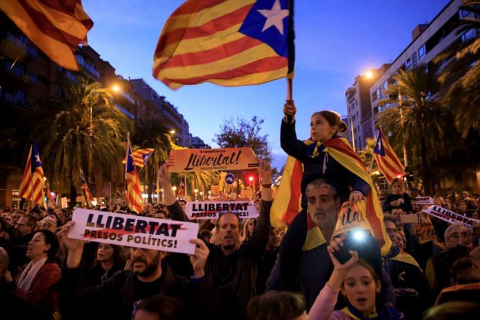 Independence movement in Catalonia