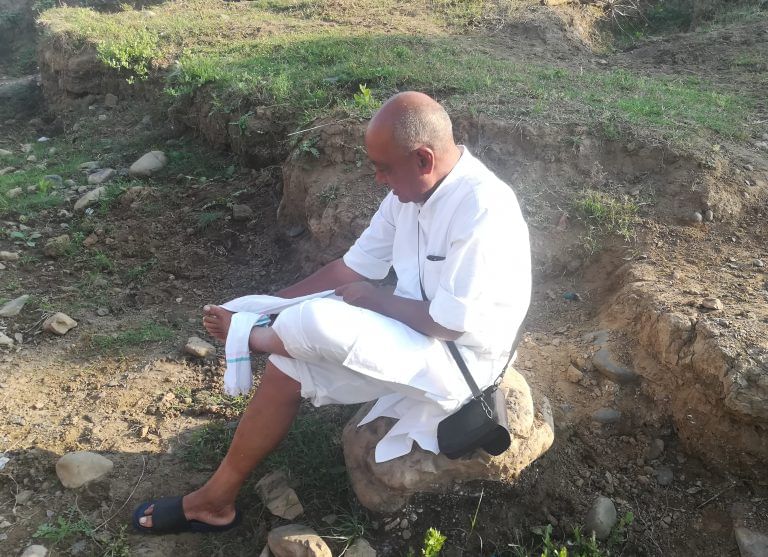 Digvijaya Singh was missing in the Gujarat election, but not missing in action