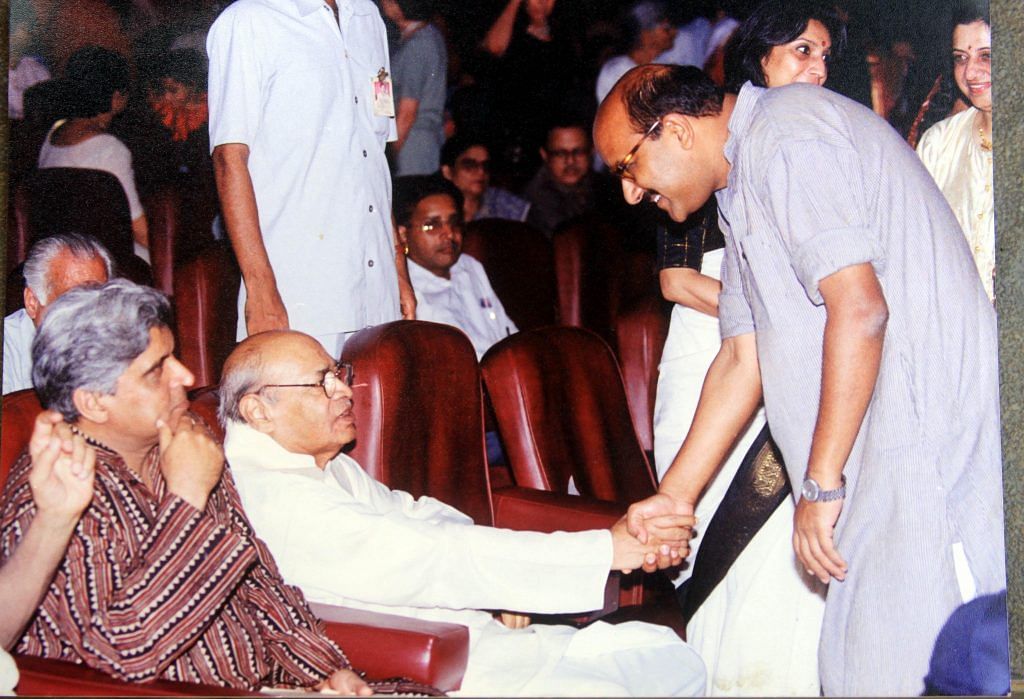 Shekhar Gupta with Narasimha Rao