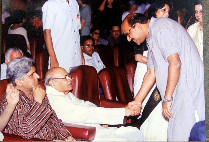 Shekhar Gupta with Narasimha Rao