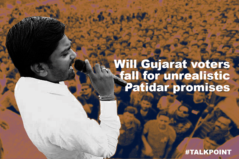 The demand for reservations is because the Gujarat ‘bullet train’ left people behind