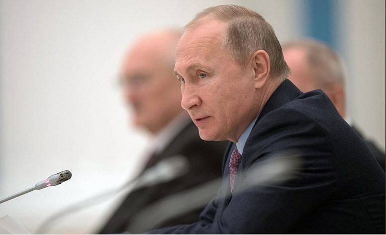 Vladimir Putin lives in a world with no rules
