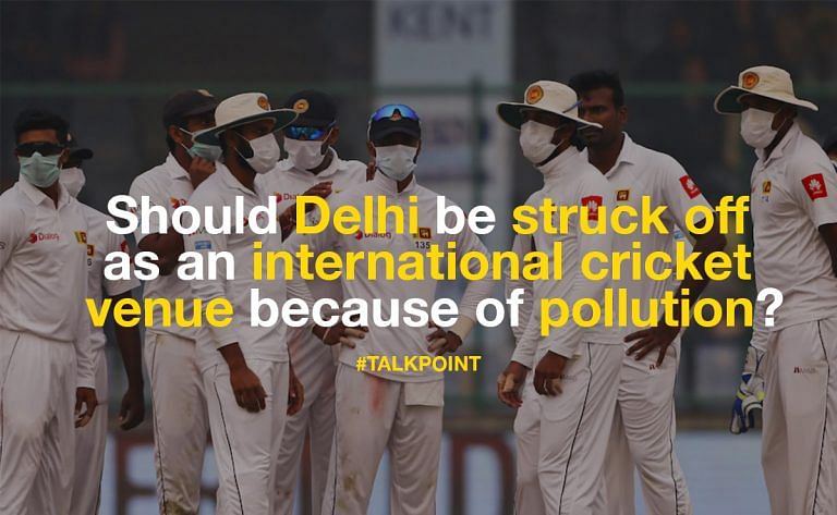 The fact that Sri Lankan cricketers couldn’t breathe in Delhi is shameful for us