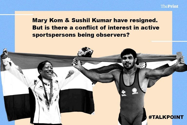Sportspersons should only be made observers after they leave the game