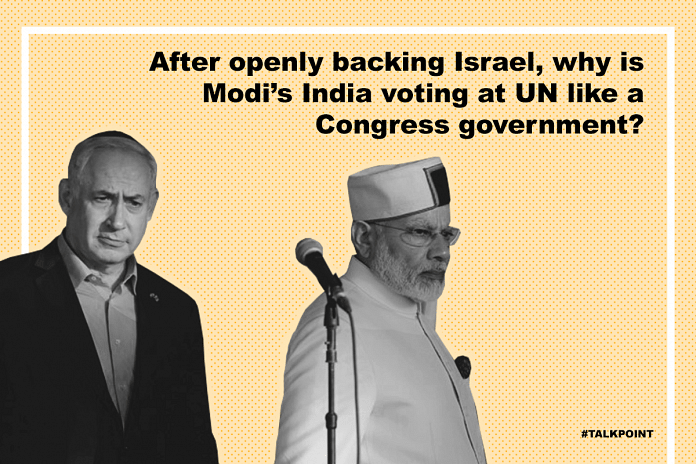 Talk Point slide with the question and a picture of Putin (L) and Modi (R)