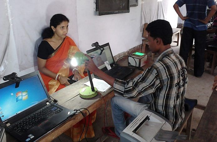 Biometric data collection for Aadhaar