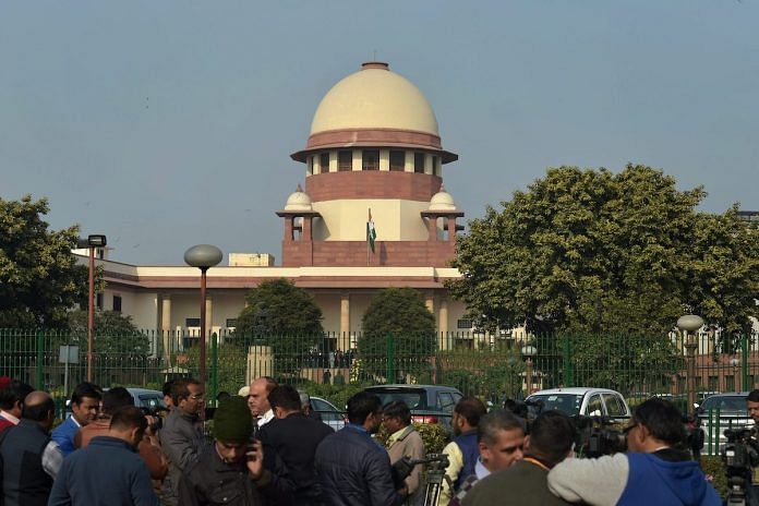 A view of Supreme Court of India | PTI Photo by Atul Yadav