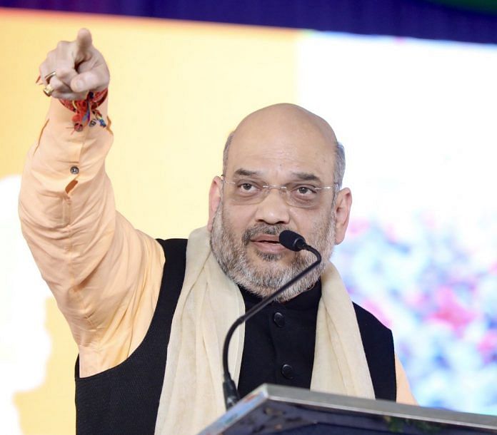 A file photo of BJP President Amit Shah | Twitter @AmitShah