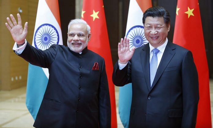 Indian Prime Minister Narendra Modi Meets With Chinese President Xi Jinping