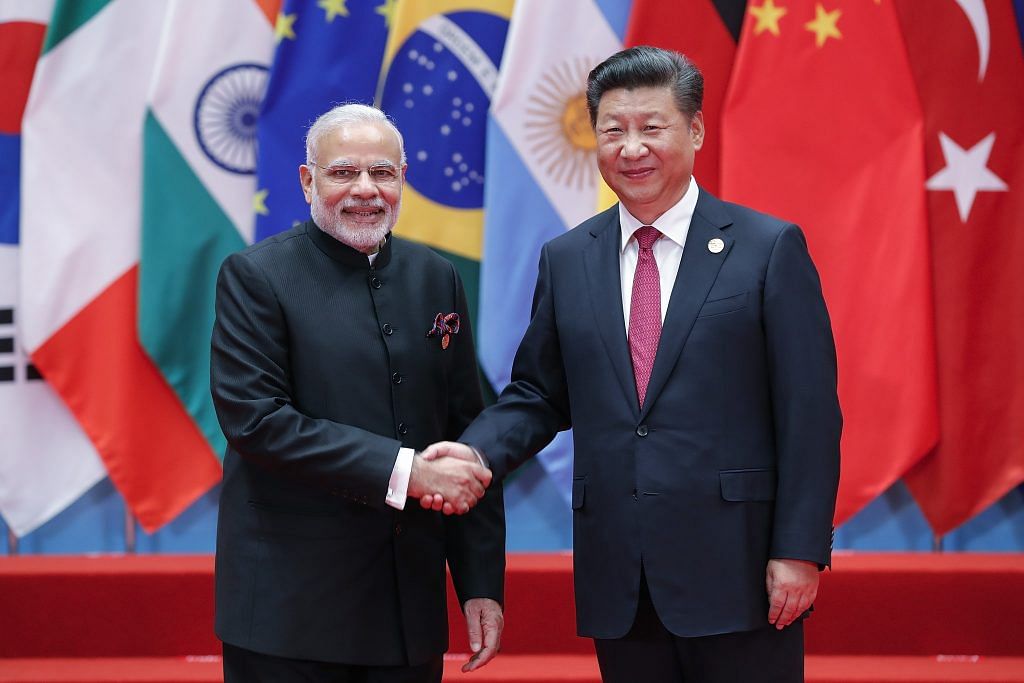 Modi and Xi Jinpig