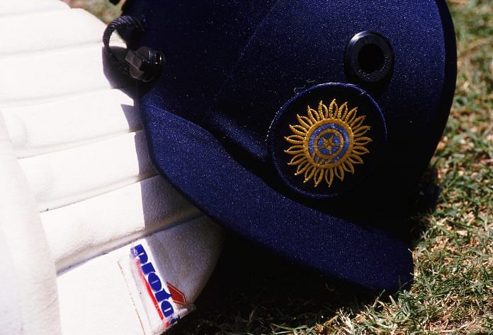 Indian batsmen helmet | Mike Hewitt/Getty Images