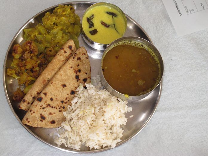 A vegetarian thali | Commons