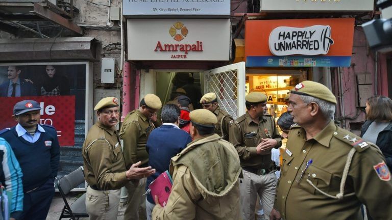 One map that shows how Delhi’s posh Khan Market that has been affected by sealing drive