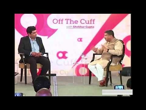 Off The Cuff with Dharmendra Pradhan