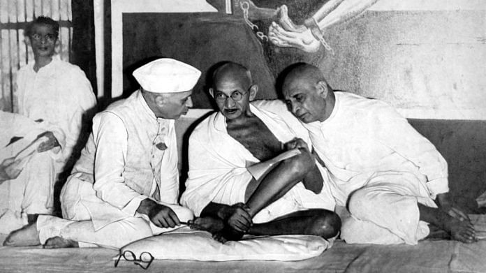 Jawaharlal Nehru, M.K. Gandhi, and Sardar Patel in 1946 | Commons